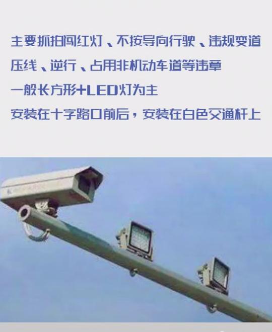 经常开车认清这几种摄像头 告别违章 少罚款