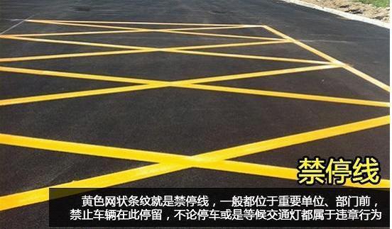 史上最全的路面标志线